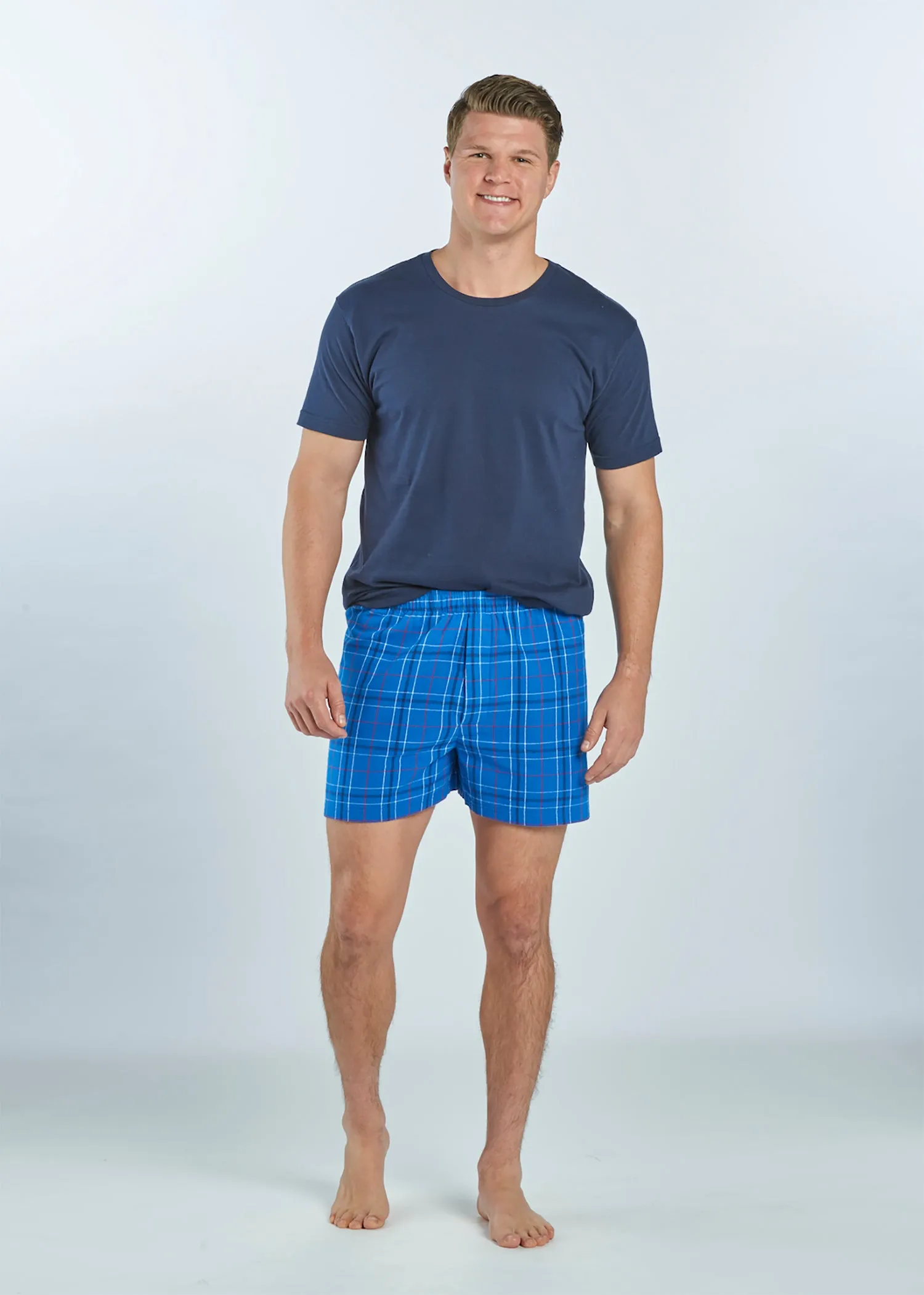 Sigma Alpha Mu-Pajama Bottom Shorts-Boxers