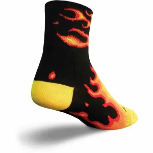 SockGuy Fireball Classic 3 Inch Crew Socks