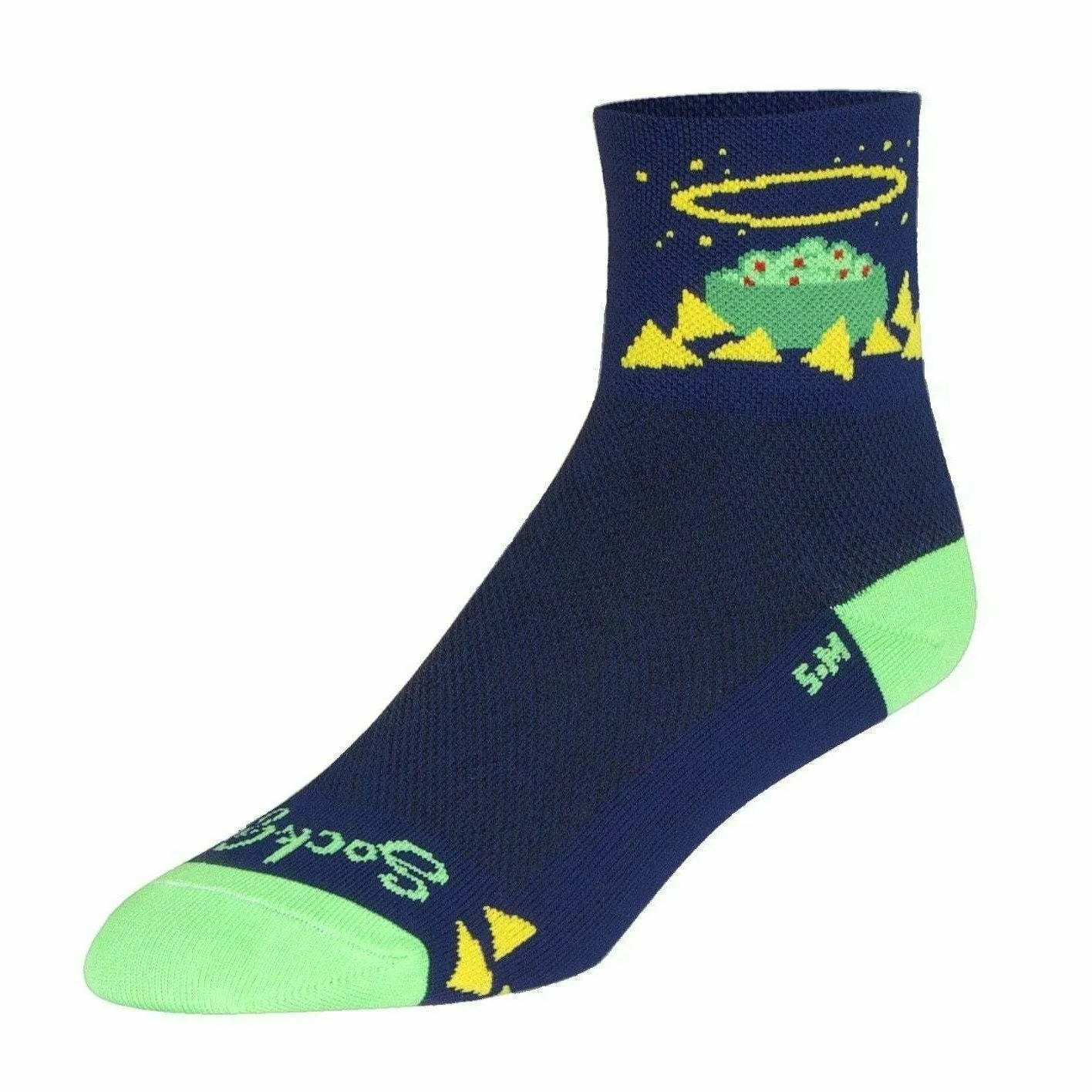 SockGuy Holy Guacamole Classic 3 Inch Crew Socks