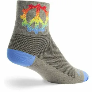 SockGuy Peace Ring Classic 3 Inch Crew Socks