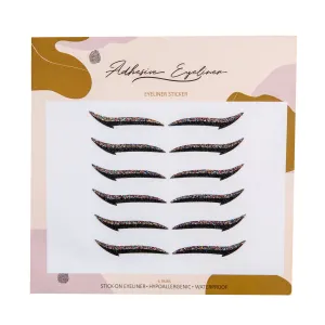 Sold out Classic Multicor - Eyeliner Sticker 6 Pairs