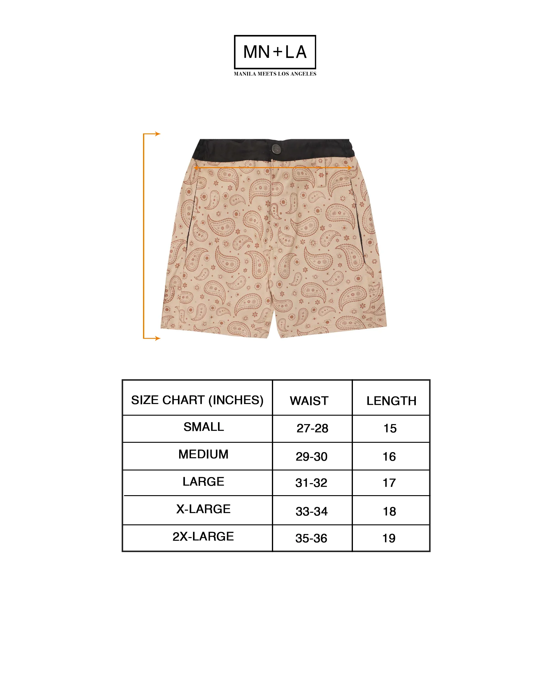 STRIDE SHORTS IN HEATHER GREY PAISLEY