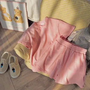 Supersoft Shorts & Tee Sets - Pink