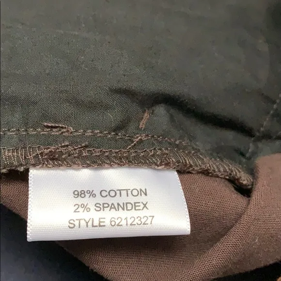 Tory Burch Brown and Blue Cotton Shorts 12