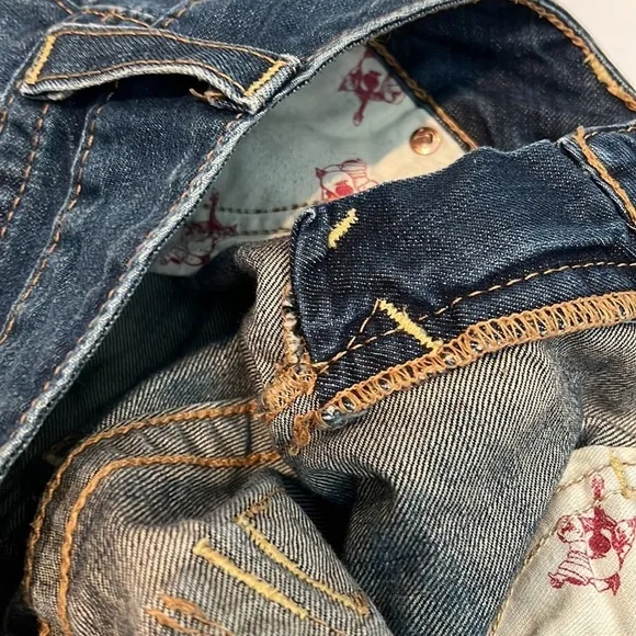 TRUE RELIGION JEAN SHORT SHORTS size 29