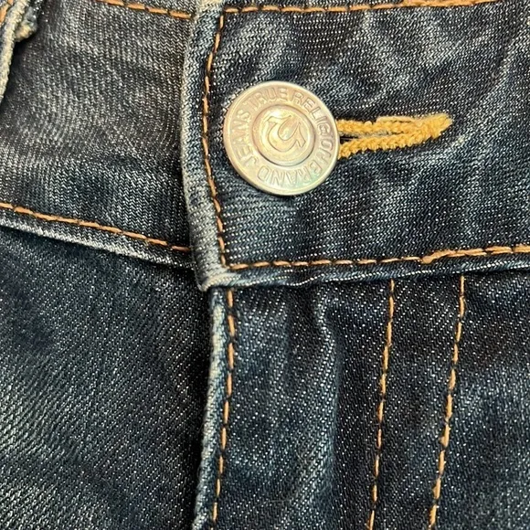 TRUE RELIGION JEAN SHORT SHORTS size 29