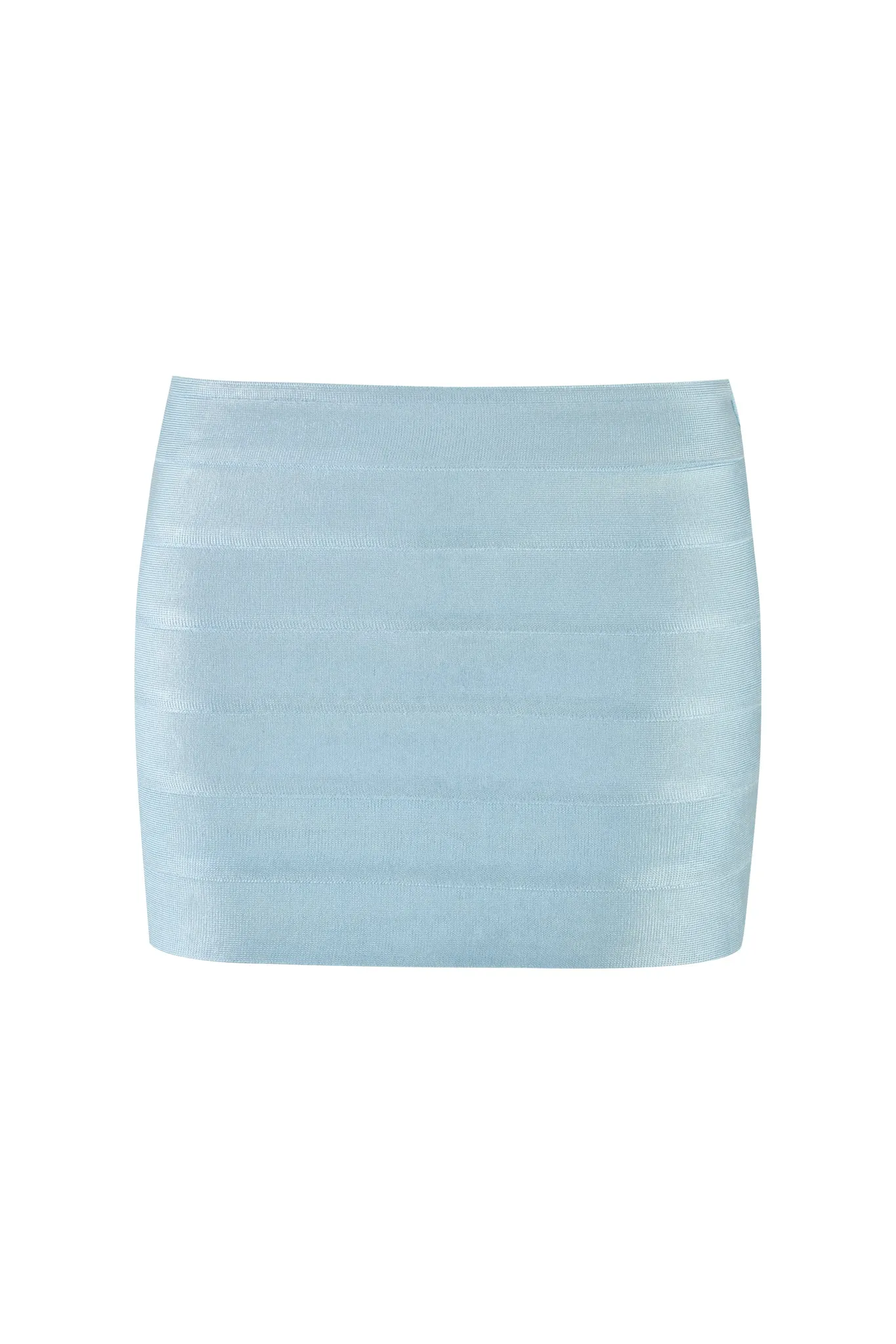 VESPERA MINI SKIRT - BLUE : POWDER BLUE