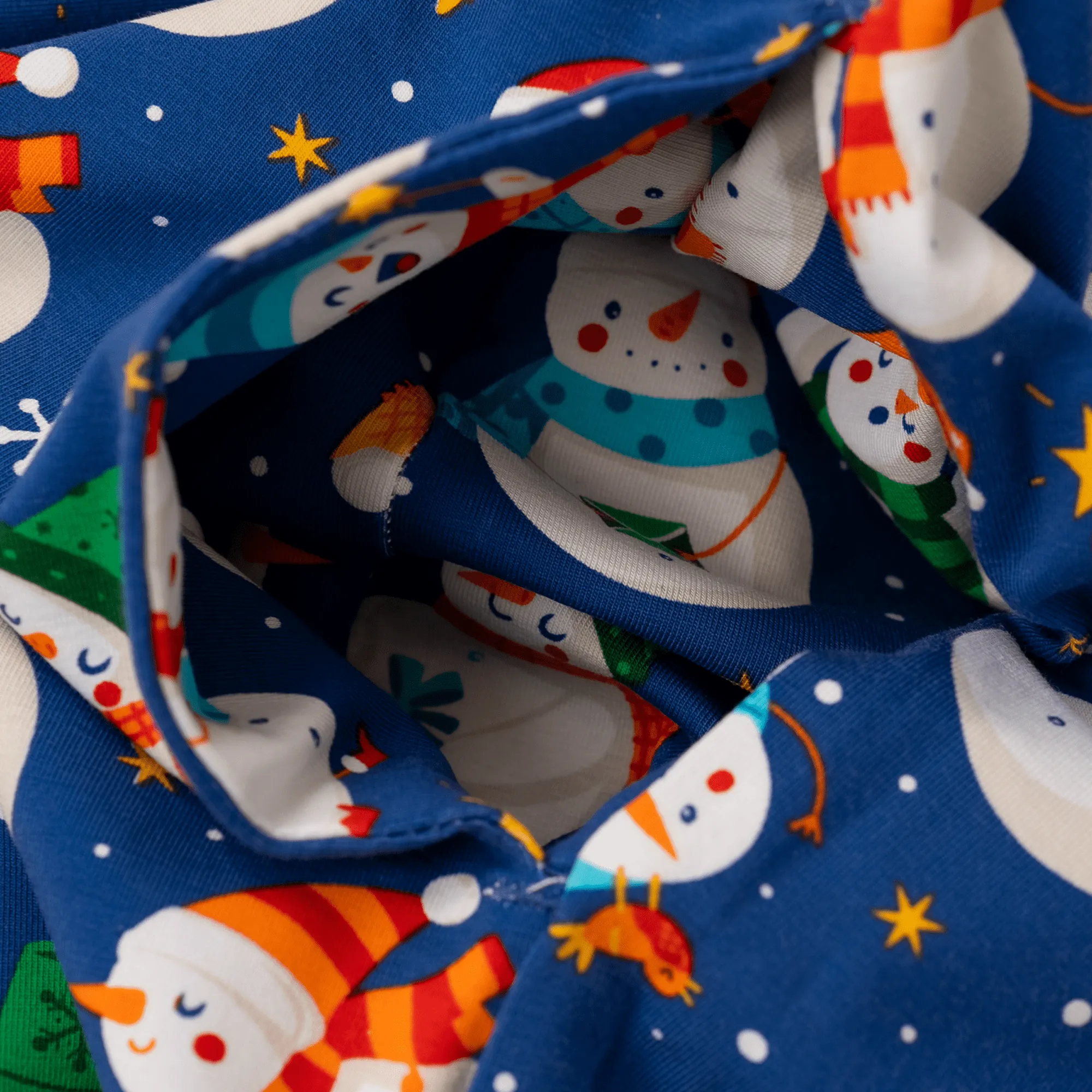 Womens Short Pyjamas - Snowman - Shorts & T-Shirt